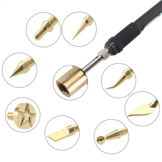 Kit de 8 puntas para modelar y reparar plástico con soldador – Impresión 3D