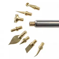 Kit de 8 puntas para modelar y reparar plástico con soldador – Impresión 3D