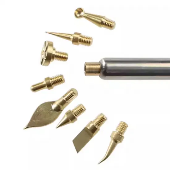 Kit de 8 puntas para modelar y reparar plástico con soldador – Impresión 3D