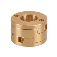 Acoplador Oldham para tuerca de husillo T8 – Ø22 mm, alojamiento Ø10,3 mm