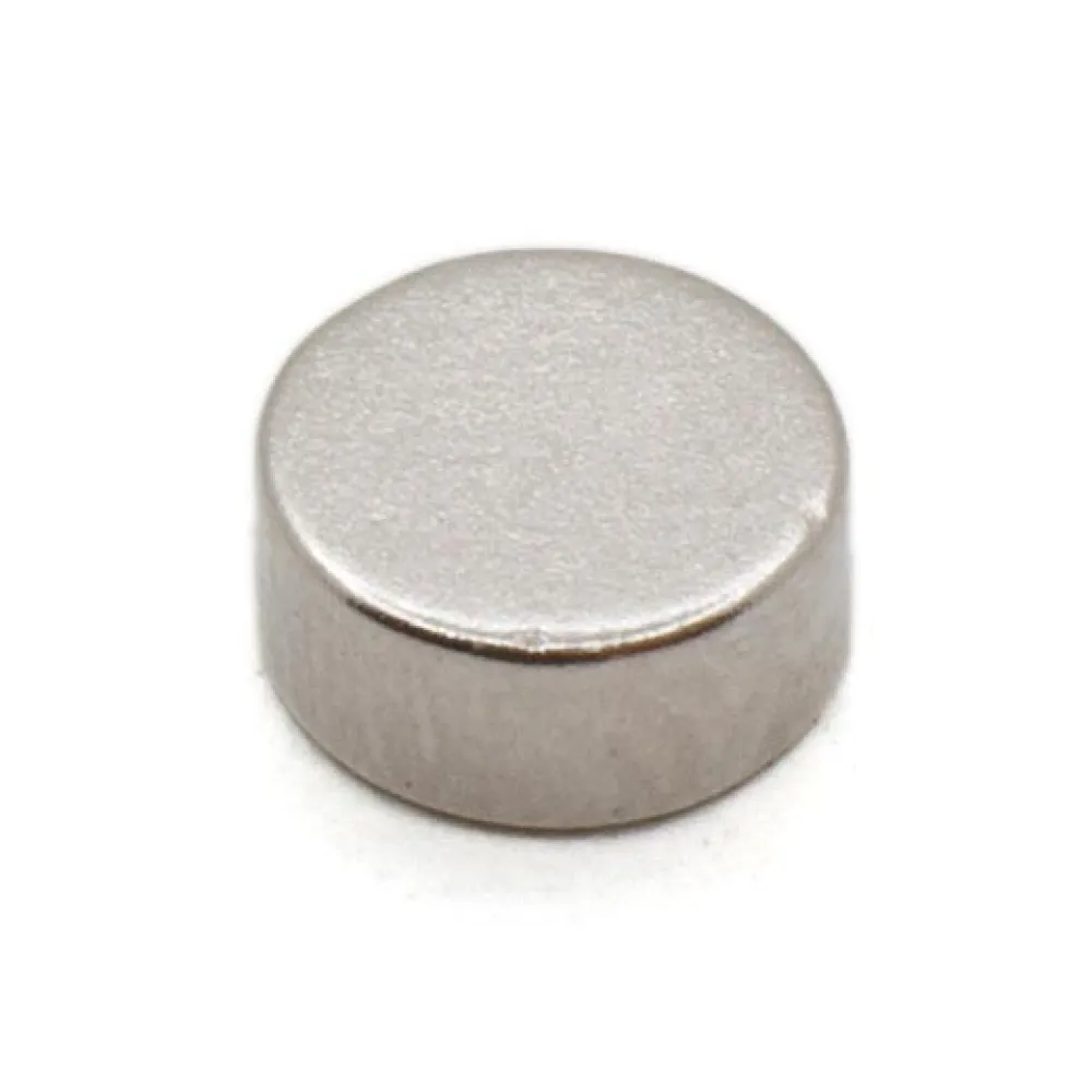 Imán de neodimio cilíndrico de 6 mm de diámetro y 3 mm de espesor