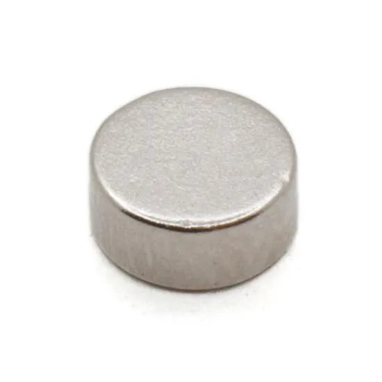 Imán de neodimio cilíndrico Ø6 × 3 mm — 1 unidad