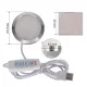Lámpara LED USB ultrafina regulable — luz cálida, neutra y fría