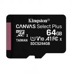 Kingston Canvas Select Plus SDCS2 64 GB — microSDXC UHS-I U1 V10 A1