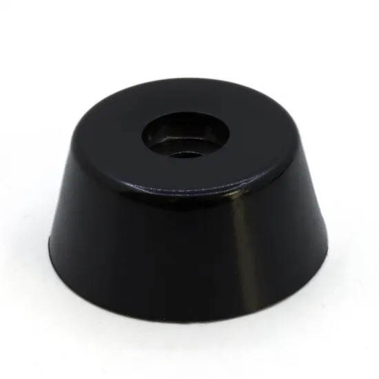 Pie amortiguador de goma para impresora 3D – 38 × 30 × 17 mm, rosca M6