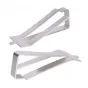 Imagen de Pinza elástica de acero inoxidable para cristal y cama caliente - 38,75 mm