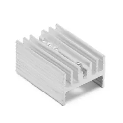 Disipador de aluminio para MOSFET TO-220 21 × 15 × 10 mm