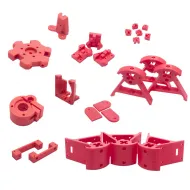 Kit de piezas impresas para Kossel en PLA y ABS