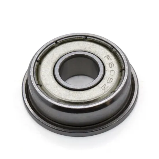 Rodamiento con pestaña F608ZZ blindado | 8 × 22 × 7 mm, brida 25 mm