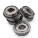 Rodamiento con pestaña F608ZZ blindado | 8 × 22 × 7 mm, brida 25 mm