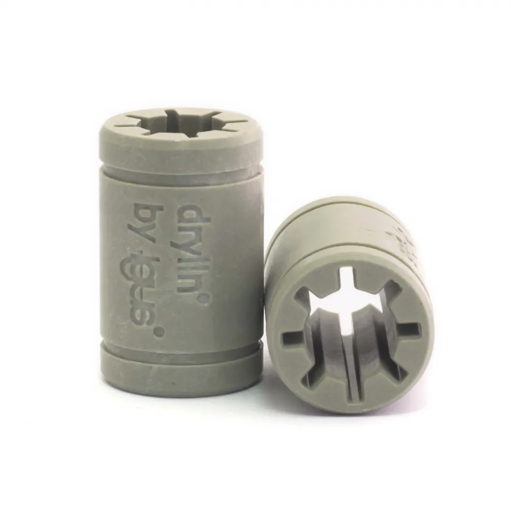 Casquillos lineales Igus DryLin RJ4JP-01-08 de polímero para eje de 8 mm