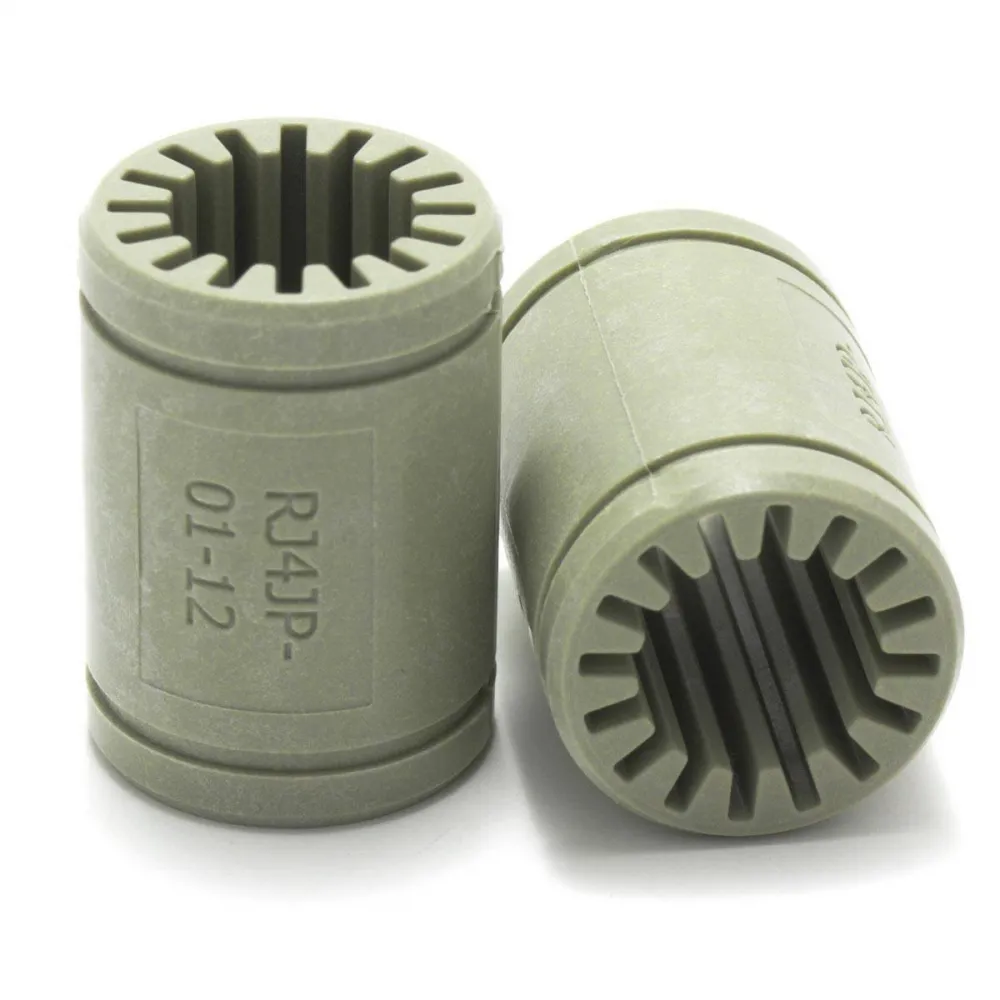 Casquillos lineales Igus DryLin RJ4JP-01-12 de polímero para eje de 12 mm