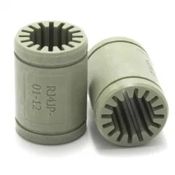 Casquillo lineal Igus DryLin RJ4JP-01-12 para eje de 12 mm — formato LM12UU