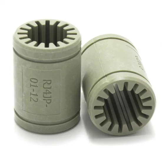 Casquillo lineal Igus DryLin RJ4JP-01-12 para eje de 12 mm — formato LM12UU