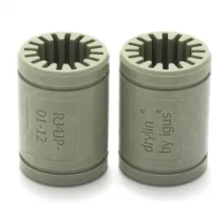 Casquillo lineal Igus DryLin RJ4JP-01-12 para eje de 12 mm — formato LM12UU