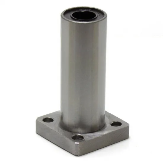 Rodamiento lineal largo LMK10LUU con brida cuadrada para eje de 10 mm