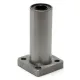 Rodamiento lineal largo LMK10LUU con brida cuadrada para eje de 10 mm