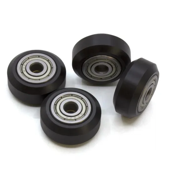Rueda V-Slot de POM con rodamiento 625ZZ, 24 × 10,2 mm