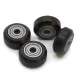 Rueda V-Slot de POM con rodamiento 625ZZ, 24 × 10,2 mm