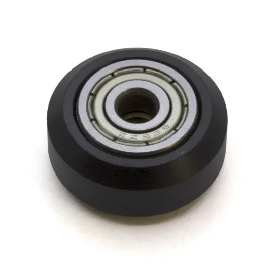 Rueda V-Slot de POM con rodamiento 625ZZ, 24 × 10,2 mm