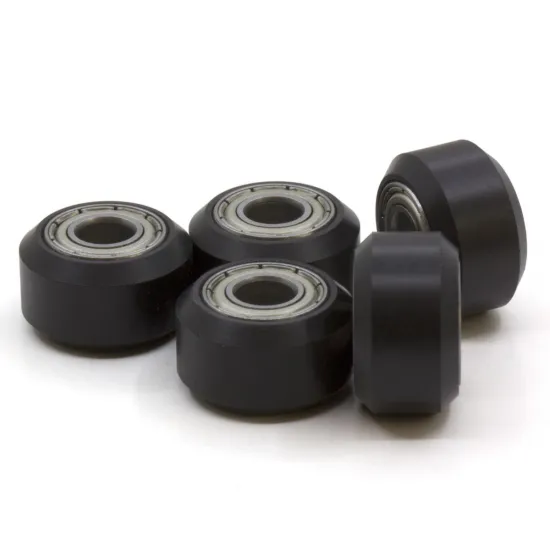 Rueda V-Slot compacta de POM con rodamiento MR115ZZ, 15 × 8,8 mm