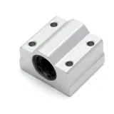 Rodamiento lineal SC10UU para varilla de 10 mm con soporte de aluminio