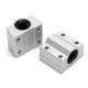 Rodamiento lineal SC12UU con soporte de aluminio para eje de 12 mm