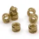 Inserto roscado M5 de Brass para termofusión – Ø7 × 10 mm