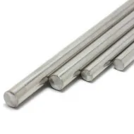 Varilla lisa calibrada y pulida de acero inoxidable AISI 304 h9 Ø8 mm - corte a medida