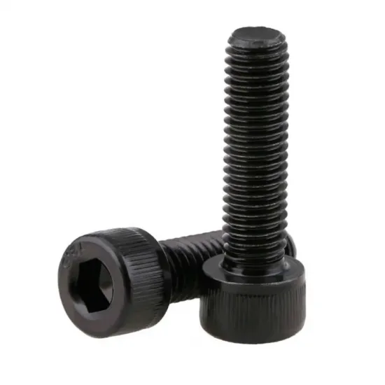 Tornillo Allen DIN 912 / ISO 4762 de cabeza cilíndrica – Acero 8.8 pavonado