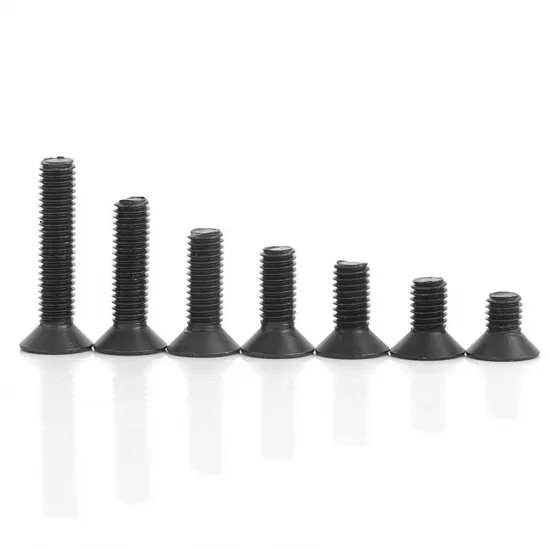 Tornillo Allen DIN 7991 / ISO 10642 de cabeza avellanada – Acero 10.9 pavonado