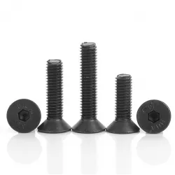Tornillo Allen DIN 7991 / ISO 10642 de cabeza avellanada – Acero 10.9 pavonado