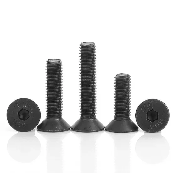 Tornillo Allen DIN 7991 / ISO 10642 de cabeza avellanada – Acero 10.9 pavonado
