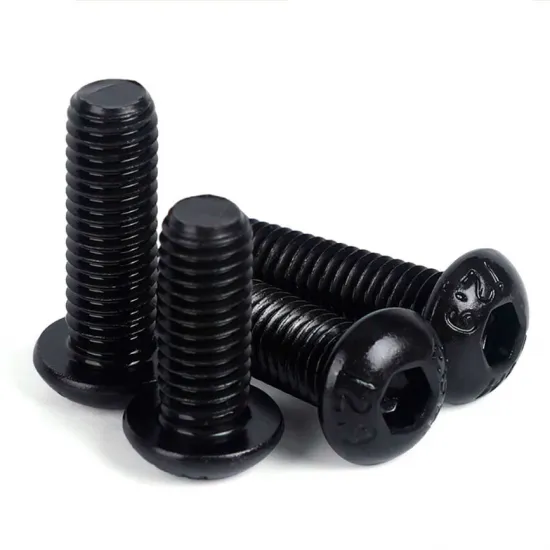 Tornillo Allen ISO 7380 de cabeza abombada – Acero 10.9 pavonado