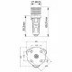 Mellow Goliath AIR V2: hotend de alto flujo 24 V 100 W con PT1000 M3 y boquilla V6 de 0,4 mm
