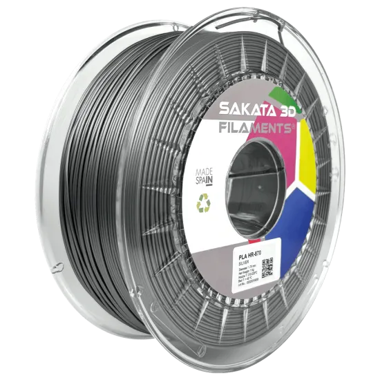 Filamento Sakata 3D PLA HR-870 Ingeo 3D870 1,75 mm — 1 kg, alta resistencia