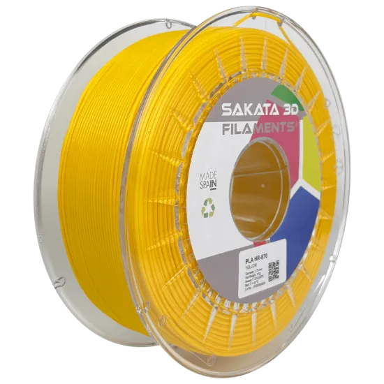 Filamento Sakata 3D PLA HR-870 Ingeo 3D870 1,75 mm — 1 kg, alta resistencia