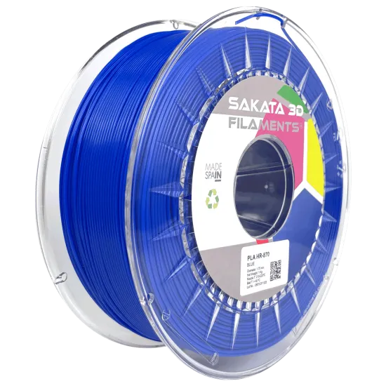Filamento Sakata 3D PLA HR-870 Ingeo 3D870 1,75 mm — 1 kg, alta resistencia