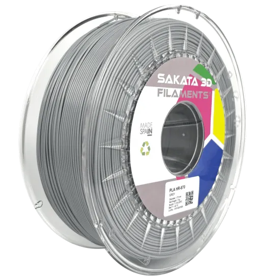 Filamento Sakata 3D PLA HR-870 Ingeo 3D870 1,75 mm — 1 kg, alta resistencia