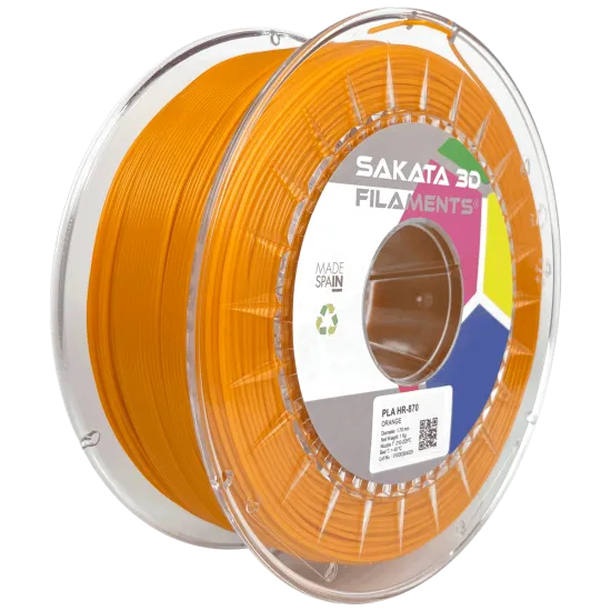 Filamento Sakata 3D PLA HR-870 Ingeo 3D870 1,75 mm — 1 kg, alta resistencia