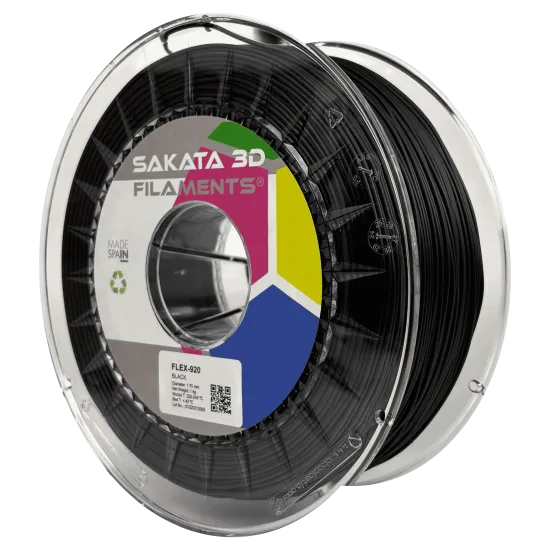Filamento flexible Sakata 3D FleX-920 89A - 1,75 mm, 450 g o 1 kg