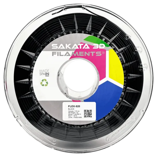 Filamento flexible Sakata 3D FleX-920 89A - 1,75 mm, 450 g o 1 kg
