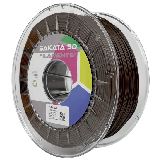 Filamento flexible Sakata 3D FleX-920 89A - 1,75 mm, 450 g o 1 kg