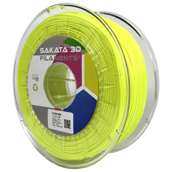 Filamento flexible Sakata 3D FleX-920 89A - 1,75 mm, 450 g o 1 kg
