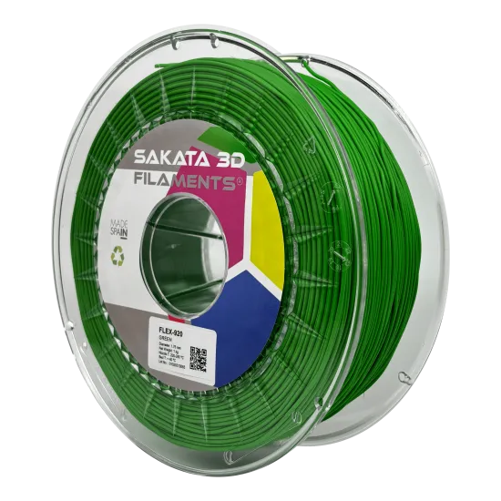 Filamento flexible Sakata 3D FleX-920 89A - 1,75 mm, 450 g o 1 kg