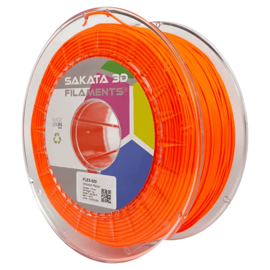 Filamento flexible Sakata 3D FleX-920 89A - 1,75 mm, 450 g o 1 kg