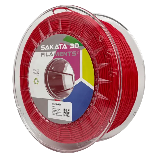 Filamento flexible Sakata 3D FleX-920 89A - 1,75 mm, 450 g o 1 kg