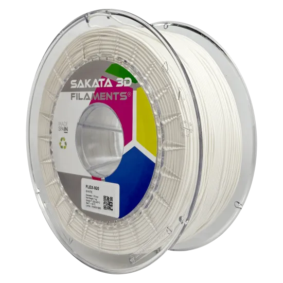 Filamento flexible Sakata 3D FleX-920 89A - 1,75 mm, 450 g o 1 kg