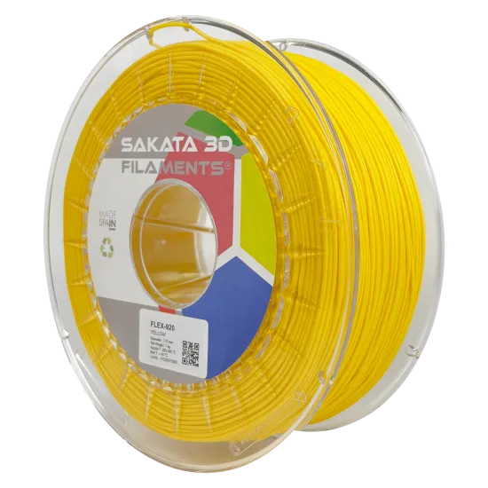 Filamento flexible Sakata 3D FleX-920 89A - 1,75 mm, 450 g o 1 kg