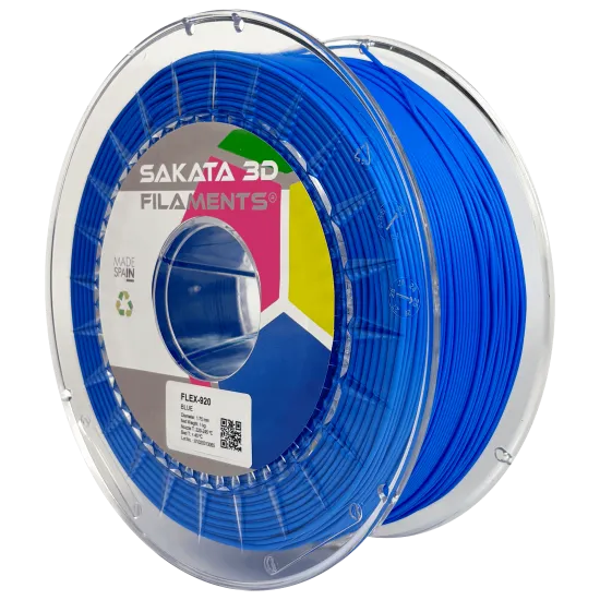 Filamento flexible Sakata 3D FleX-920 89A - 1,75 mm, 450 g o 1 kg
